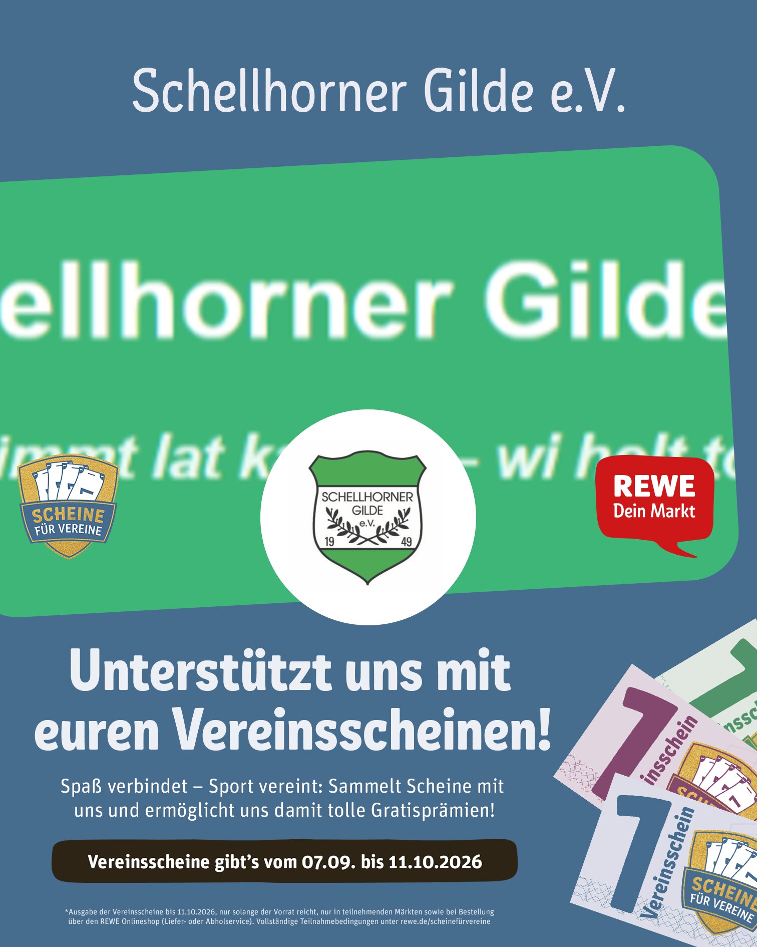 Scheine für Vereine